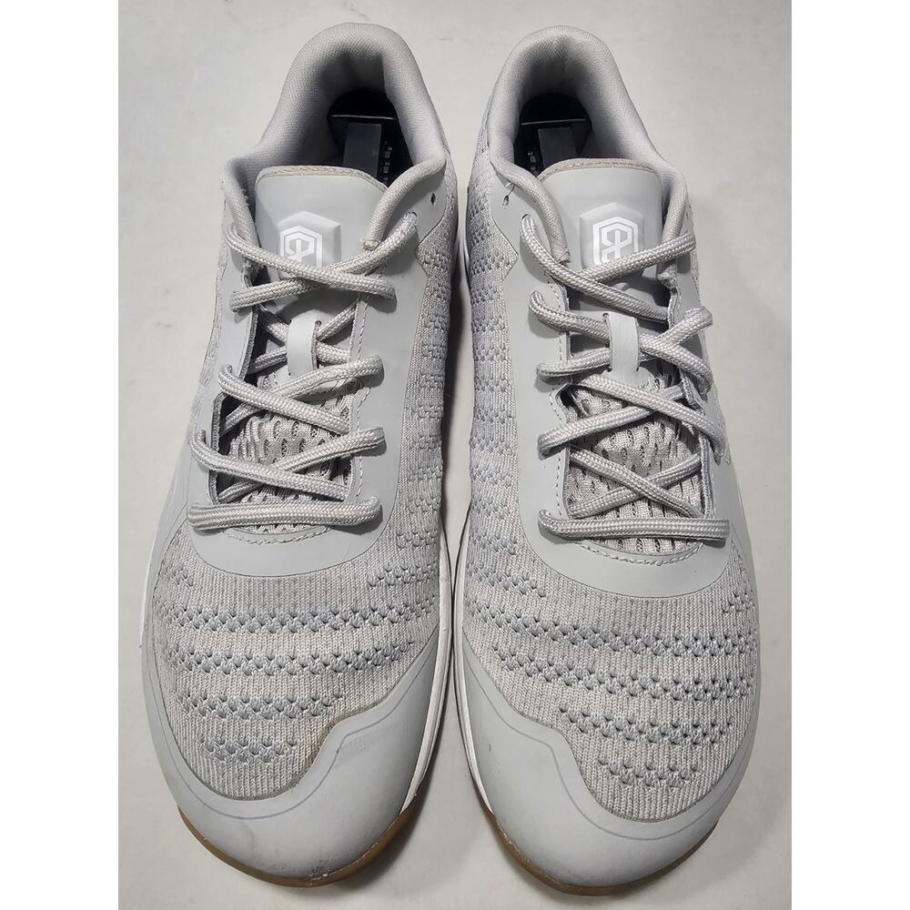Born Primitive Men’s Training Shoes Gray Knit Gum Sole Size US 11.5 EU 45 Athlet